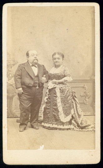 General and Mrs. Tom Thumb, circa 1882