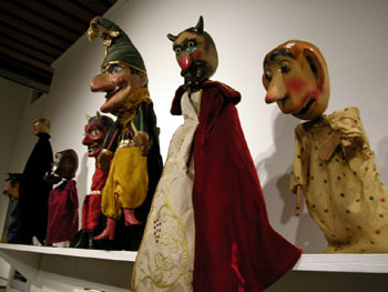 Puppets created by Johnny Eck