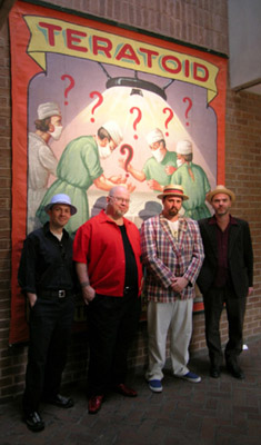 James Mundie, Sideshow Bennie, Jeffrey Pratt Gordon and Kevin House (photo by Karen Lutz)