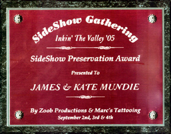 Sideshow Preservation Award