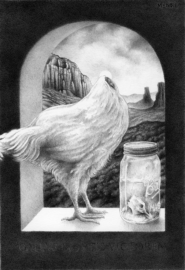 "Miracle Mike, The Headless Chicken" is copyright  ©  2023 by James G. Mundie. All rights reserved.  Reproduction prohibited.
