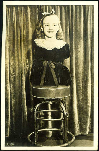 Freida Pushnik, Armless and Legless Wonder Girl