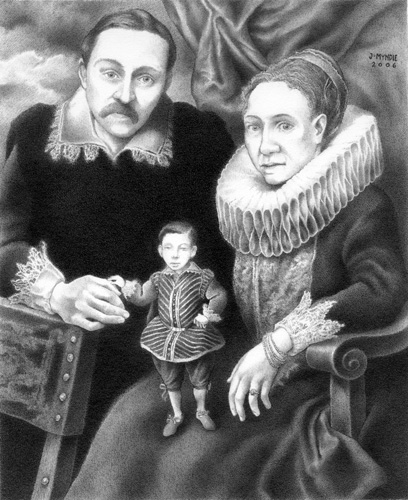 "Portrait of Dudly Foster and His Family" is copyright    2006 by James G. Mundie. All rights reserved.  Reproduction prohibited.