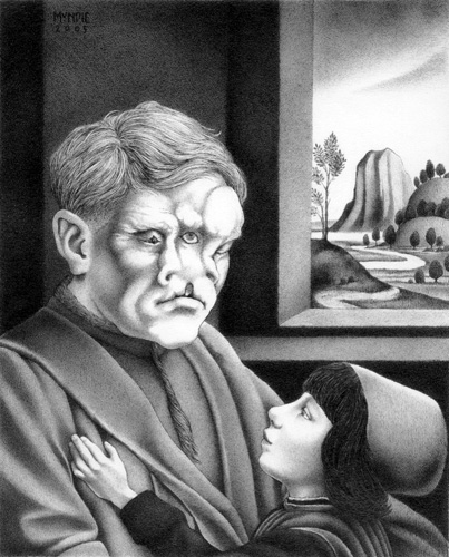 "Three-eyed Man and Child" is copyright    2005 by James G. Mundie. All rights reserved.  Reproduction prohibited.