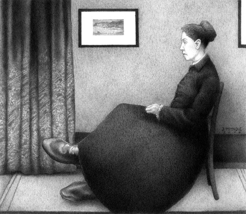 "Arrangement in Grey and Size 30 Shoes: Portrait of Fanny Mills, the Ohio Big Foot Girl" is copyright    2006 by James G. Mundie. All rights reserved.  Reproduction prohibited.