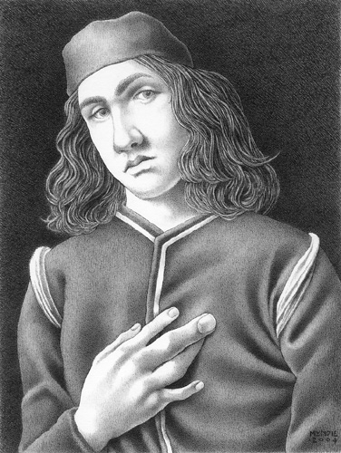"Portrait of a Big-fingered Boy" is copyright    2004 by James G. Mundie. All rights reserved.  Reproduction prohibited.