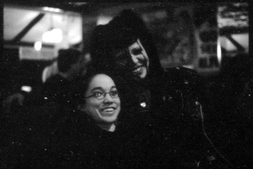 Firefly and Insectavora
 [This photograph is copyright � 2006 James G. Mundie. All rights reserved.]