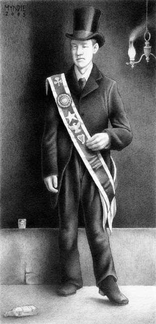 "The Whiskey Drinker (Irish Giant)" is copyright    2005 by James G. Mundie. All rights reserved.  Reproduction prohibited.