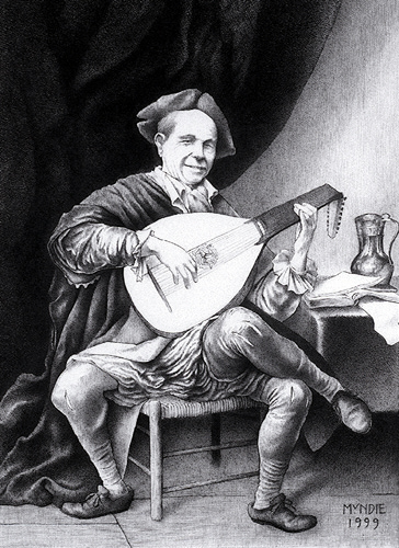 "Francesco Lentini as a Lutenist" is copyright    1999 by James G. Mundie. All rights reserved.  Reproduction prohibited.