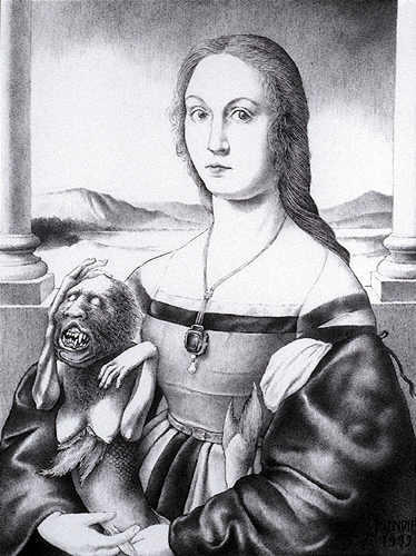 "The Woman with the Fegee Mermaid" is copyright    1999 by James G. Mundie. All rights reserved.  Reproduction prohibited.