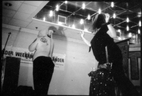 Human Dartboard
 [This photograph is copyright � 2006 James G. Mundie. All rights reserved.]