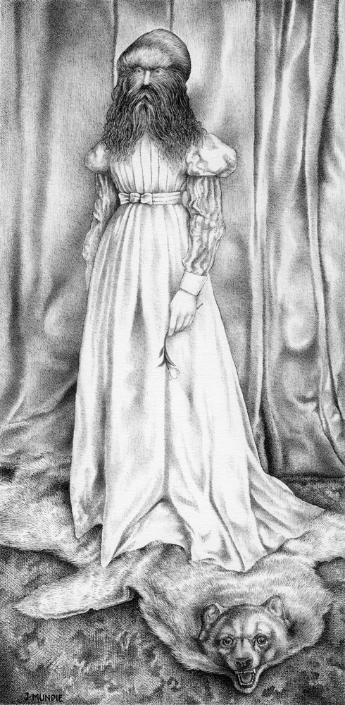 "Symphony in Hair, No. 1: The Minnesota Woolly Girl" is copyright    2017 by James G. Mundie. All rights reserved.  Reproduction prohibited.