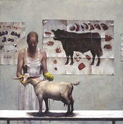 Baa Baa Doo, 18" x 18", 1999