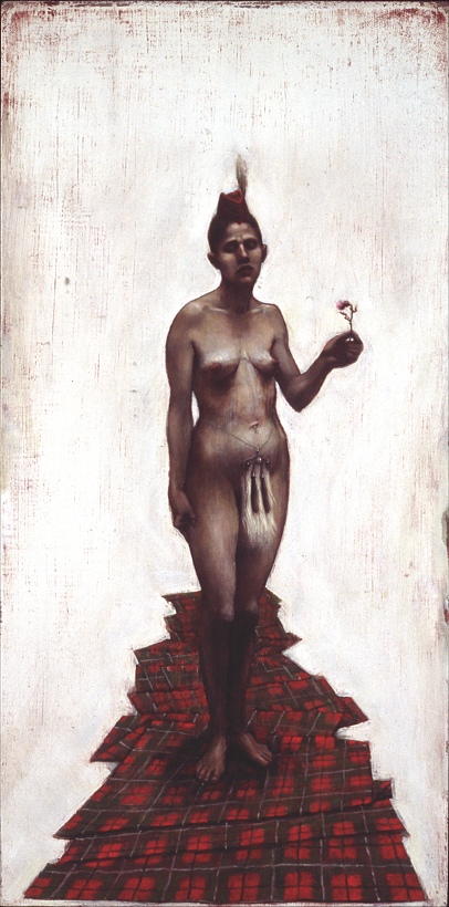 Highland Lassie, 16" x 8", 1997 Highland Lassie, 16" x 8", 1997