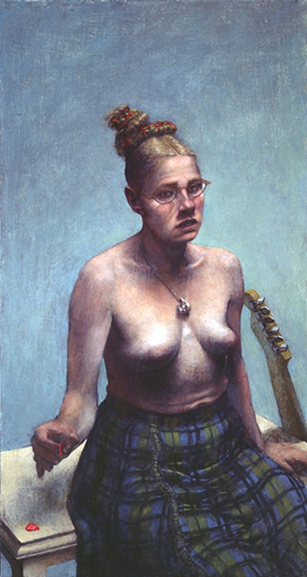 Mrs. Keith Richards, 16" x 8", 1999