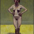 Hour Glass Figure, 18" x 11", 2002